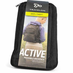 NWT Travelon Anti-Theft Active Packable Backpack